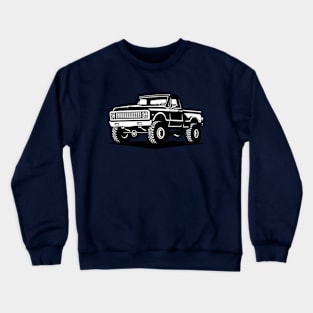 4X4 Pickup Truck Crewneck Sweatshirt